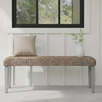 Solid Wood Acacia Indoor Bench - Image 5