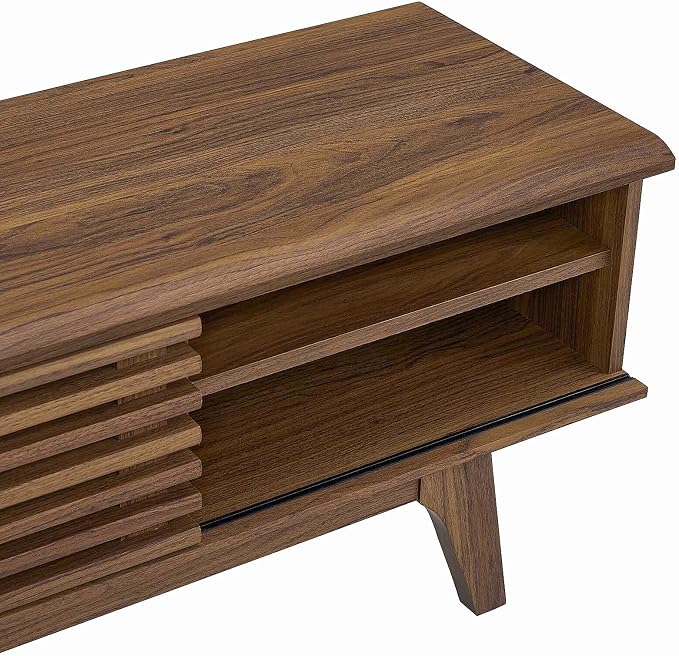 Modway Render 70" Mid-Century Modern Low Profile Media Console Entertainment TV - Image 6