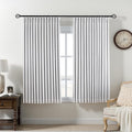 Pinch Pleated Linen White Blackout Curtains 63 Inches Long by AUSSPVOCT