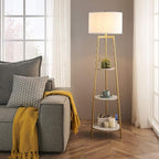 ROSEN GARDEN Floor Lamp, Standing Reading Light by Unknown