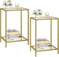 HOMSHO Side Tables Set of 2, End Tables by HOMSHO