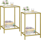 HOMSHO Side Tables Set of 2, End Tables by HOMSHO