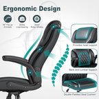 AnyGod Executive Office Chair, Comfy Ergonomic Computer Desk Chairs - Image 5