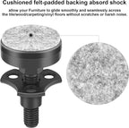 Anwenk Adjustable Leveling Feet Furniture Levelers Table Feet Heavy Duty Leg - Image 4