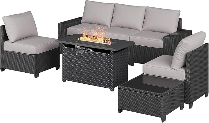 Aoxun Outdoor Patio Furniture Set - Image 11
