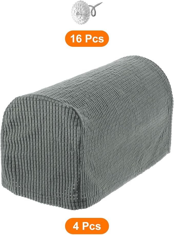 uxcell Stretch Armrest Covers Armchair Anti-Slip - Image 3