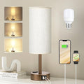 Fenmzee Brown Bedside Table Lamp by Fenmzeelighting