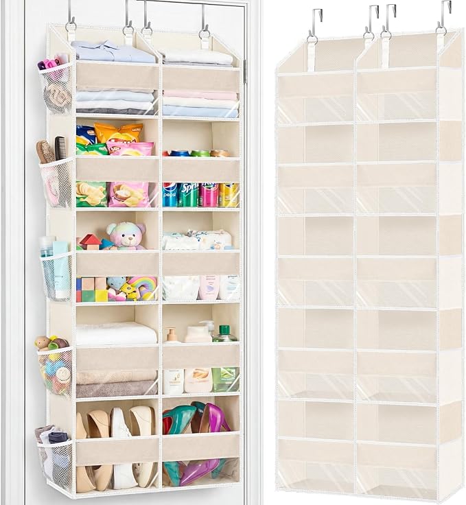 Ofiray-home Over the Door Organizer 5 Tiers, Extra Large Behind Door Storage of by Ofiray-home
