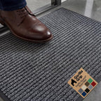 GORILLA GRIP Waterproof Traffic Guard Door Mat, Indoor Outdoor Heavy Duty by Unknown