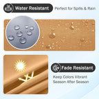 Waterproof Outdoor Cushion Covers, Stretch Patio Slipcovers | UV Resistant - Image 3