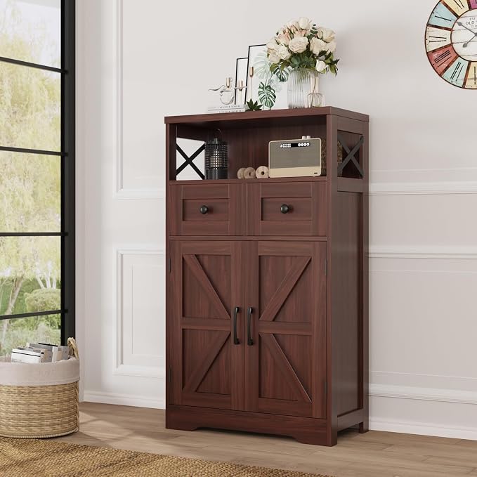 Befrases Dark Brown Storage Cabinet by Befrases