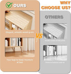 6 Cube Storage Organizer, Wood Bookcase - Image 5