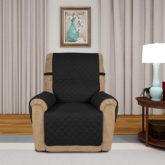 PureFit Reversible Recliner Chair Covers Couch Covers - Image 2
