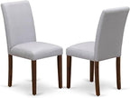 East West Furniture ABP8T05 Abbott Parson Chairs by EastWestFurniture