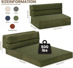 JUIKURY Folding Sofa Bed, Convertible Sleeper Chair - Image 2