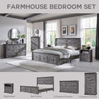 Aitjunz Farmhouse King Size Bed Frame - Image 6