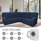 100% Waterproof Sectional Recliner Couch Covers - Image 8