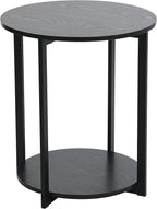 Household Essentials Jamestown Round Side End Table by HouseholdEssentials