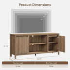 SICOTAS Fluted TV Stand for 55 65 inch TV - Image 2