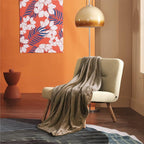 Bedsure GentleSoft Fleece Blanket Twin Size Camel - Image 6