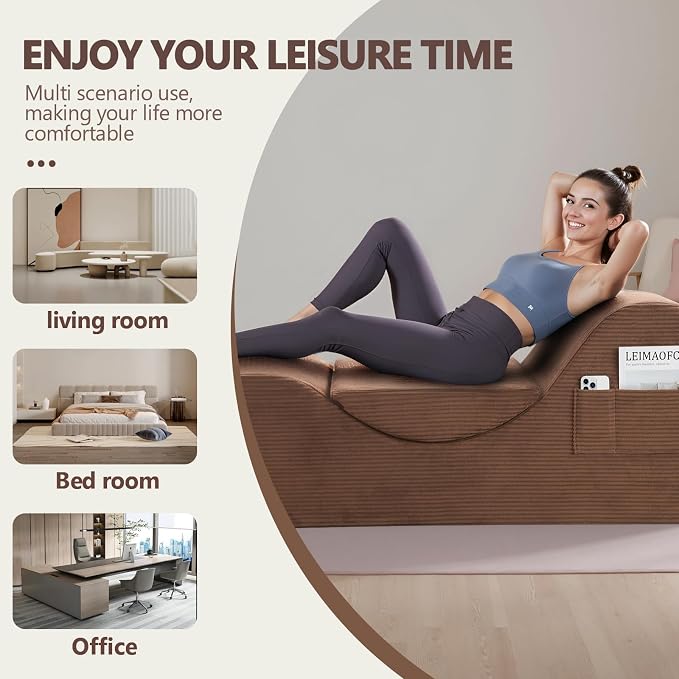 Yoga Chair Lounge for Adult, Ergonomic Chaise Lounge Chair - Image 3