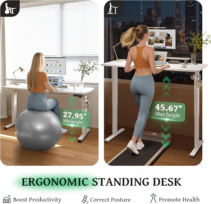 SIAGO Electric Standing Desk Adjustable - Image 5