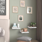 RYOFOBETTO Small Floating Shelf, 6X9 Inches Farmhouse Wall Shelves - Image 5