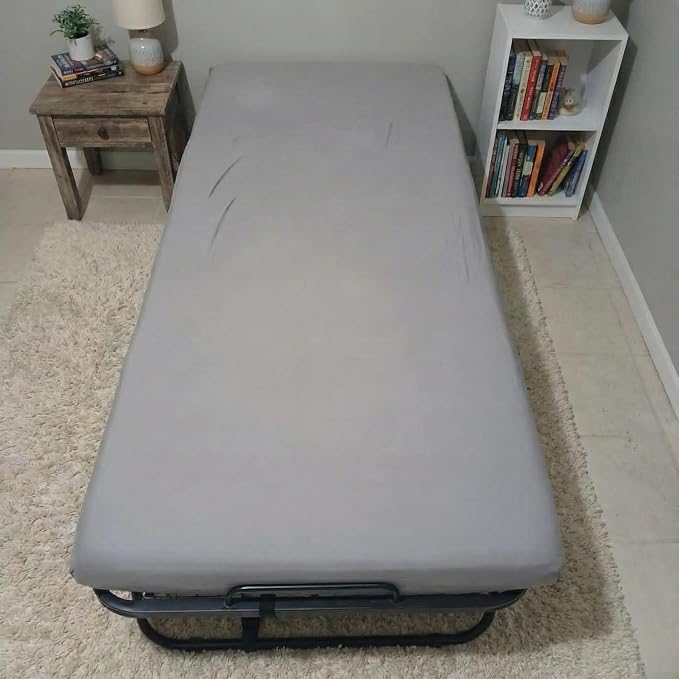 Stretchy Cot Fitted Sheet 25" x 75" - Image 5