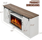 AMERLIFE Fireplace TV Stand - Image 2