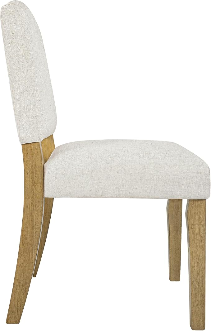 HomePop Open Back Upholstered Dining Chair - Image 6