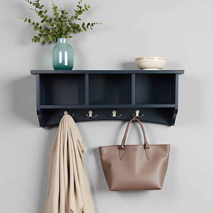 Shaker Cottage Wall-Mounted Coat Rack - Image 5