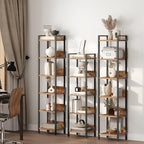 MAHANCRIS Bookshelf, 6-Tier Bookcase, Standing Book Shelf - Image 2