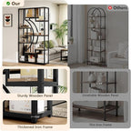 LGHM Industrial 5-Tier Bookshelf - Image 8