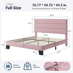 Allewie Full Size Platform Bed Frame - Image 2