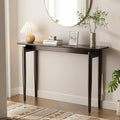 AQIMUELE Wood Console Table Black Entryway Table, Thin Console Table, Sofa by AQIMUELE