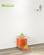 Elegant Matte Storage Cart - Image 2