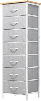 Fixwal Tall Dresser for Bedroom, Storage Dresser Organizer by Fixwal