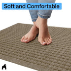 GORILLA GRIP® Ultra Absorbent Front Door Mat Outside Entrance, Traps Dirt and - Image 7