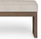SIMPLIHOME Milltown Large Ottoman Bench - Image 5