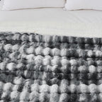 60x80 Inches Ultra-Soft Fuzzy Faux Fur Plush Twin Size Blanket - Image 4