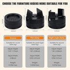 Adjustable Furniture Risers 1 inch - Image 2