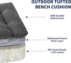 IPYNBAP Outdoor Bench Cushion, Waterproof Bench Cushion - Image 3