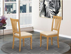 East West Furniture AVC-OAK-C Avon Kitchen Dining Chairs - Image 2