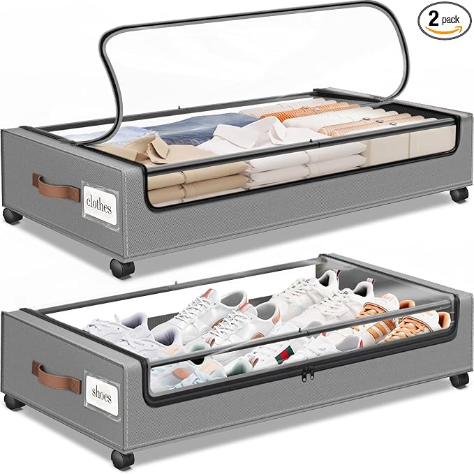 SpaceHacks Under Bed Storage by SpaceHacks