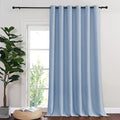NICETOWN Blackout Sliding Glass Door Curtains, Room Darkening Thermal Insulated by NICETOWN