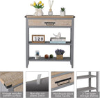 RUSTOWN Farmhouse Console Table - Image 7