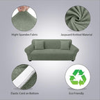 Sofa Slipcover with 2 Pillow Cover - Image 2