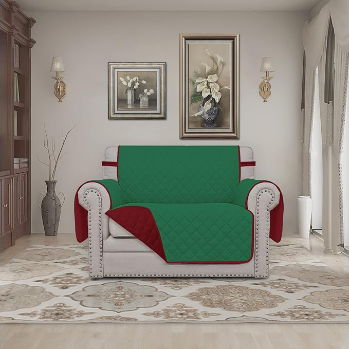 Easy-Going Reversible Couch Cover, Oversized Chair, Water Resistant Furniture - Image 2