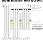 MIULEE Brown 100% Blackout Curtains - Image 8