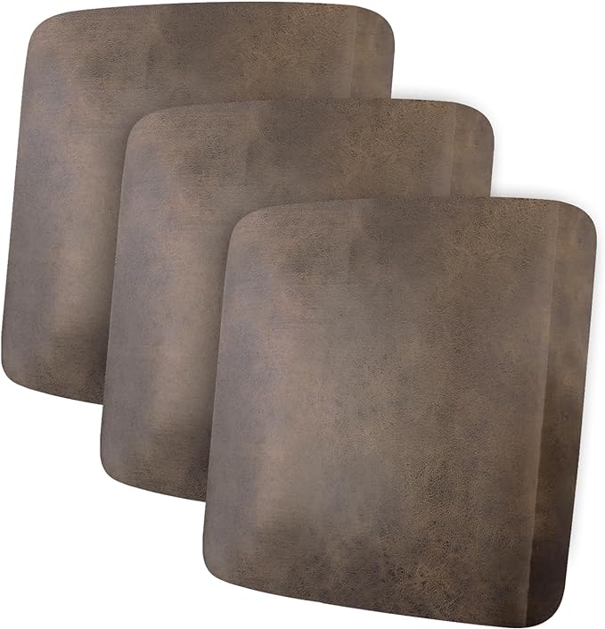 ANARACHON Leather Look Couch Cushion Covers Sofa Seat Slipcovers Sets Couches by ANARACHON